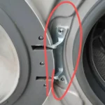 12338100000176 Door Hinge Replacement For Front Load Washing Machine - Image 3