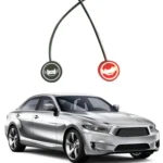 General Motorcycle Blind Spot Monitoring Line Auxiliary Lens Light - Image 4