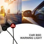 General Motorcycle Blind Spot Monitoring Line Auxiliary Lens Light - Image 5