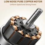 Portable Electric Coffee Grinder with 40 Adjustable Settings Rechargeable USB-C Ceramic Burr Mill - Image 6