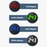LED Digital Display Circular Voltage Meter - Image 2