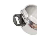 Aluminum Alloy Pressure Cooker with Secure Locking Lid, Explosion-Proof Design for Gas Stovetops - Image 10