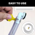 15mm Air Conditioner Drip Nozzle Kit Universal 3m Drain Hose with Elbow Adapter & Clamp for 15mm Outdoor Unit Drain Ports - Image 4