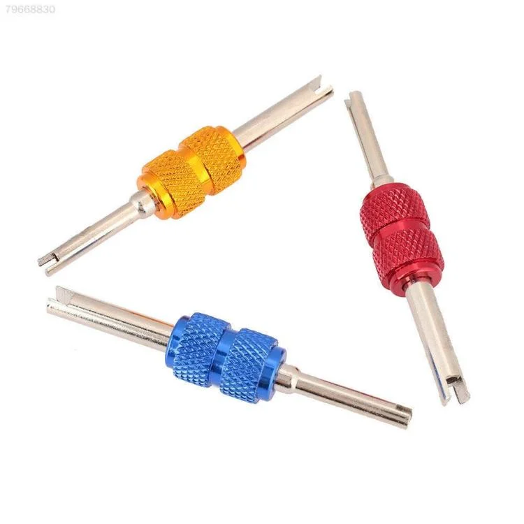 TBD06061477_B1.webp 5pcs Aluminum Alloy Car Air Conditioner Valve Core Installation Removal Double-Head Wrench - Image 2