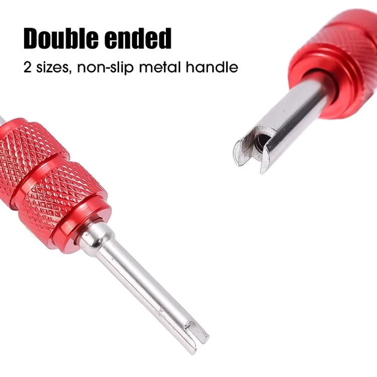TBD06061477_B2.webp 5pcs Aluminum Alloy Car Air Conditioner Valve Core Installation Removal Double-Head Wrench - Image 3