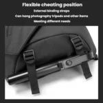 BANGE FW-232 Men Rreast Bag Large Capacity Outdoor Riding Backpack Shoulder Crossbody Bag - Image 6