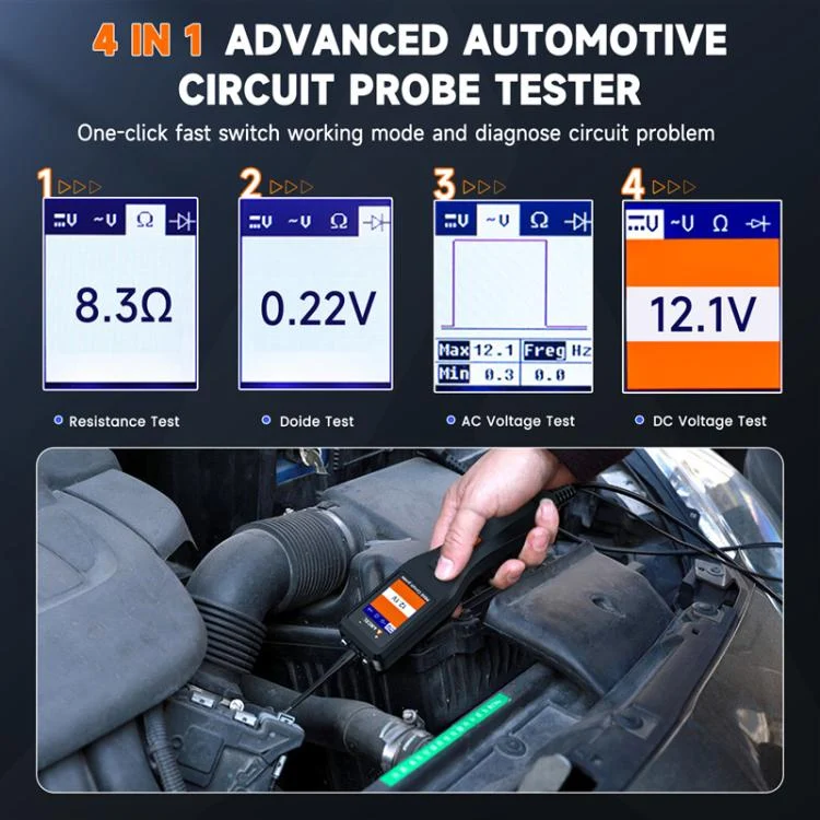 TBD06061512_2.webp ANCEL 12/24V Automobile Battery Circuit Probe Tester - Image 3