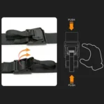 BANGE BG-7851 Men Crossbody Bag Multifunctional Lightweight Casual Commuting Chest Pack Small Shoulder Bag - Image 11