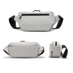 BANGE BG-7851 Men Crossbody Bag Multifunctional Lightweight Casual Commuting Chest Pack Small Shoulder Bag - Image 3