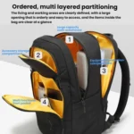 BANGE BG-7839 Casual Computer Backpack Large Capacity Student Schoolbag - Image 8