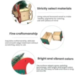 24-Day Countdown Sledge Christmas Calendar Decoration Gift Box - Image 4