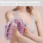 26 Rounds Dual Row Circular Leg Slimming Clamp Arm Massager - Image 7