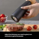 Round Head Manual Pepper Mill Ceramic Core Kitchen Tool - Image 5