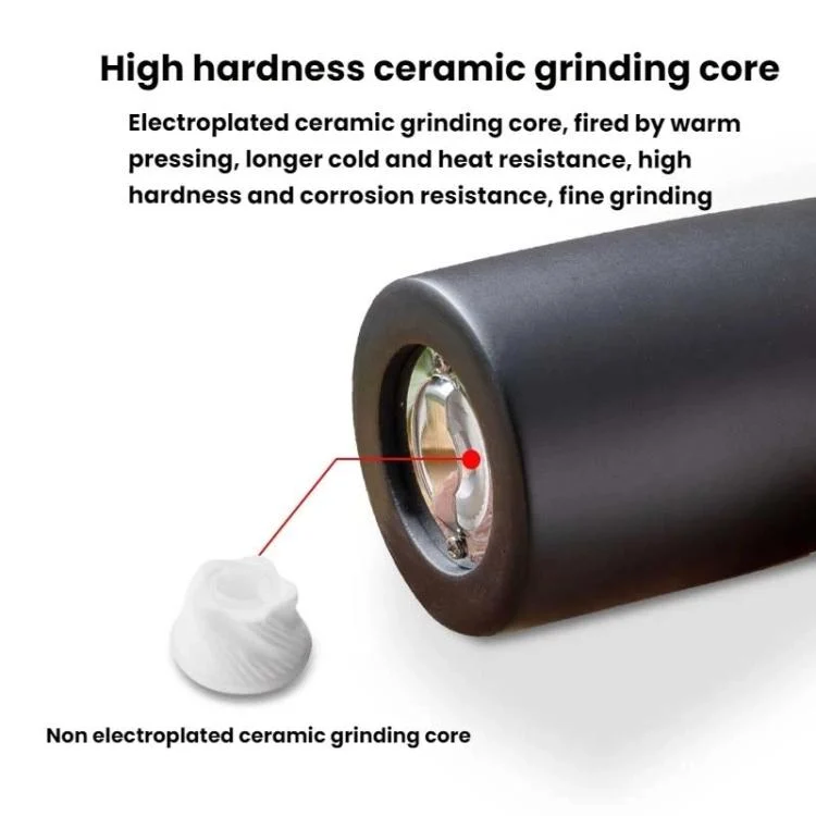 TBD06061552_B6.webp Round Head Manual Pepper Mill Ceramic Core Kitchen Tool - Image 7