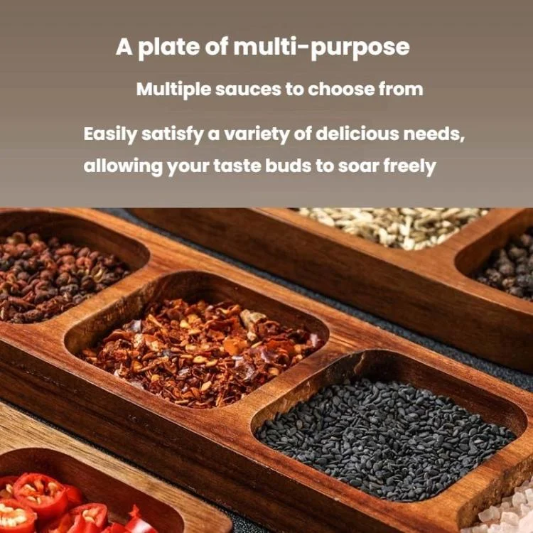 TBD06061553_B2.webp Solid Wood Dipping Dish Beef Barbecue Hot Pot Kimchi Flavor Snack Plate - Image 3