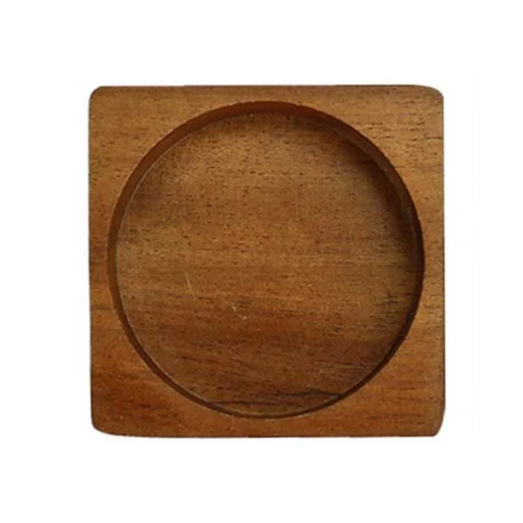 Wooden Base For Grinder Seasoning Product Storage Tray