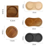 Wooden Base For Grinder Seasoning Product Storage Tray - Image 4