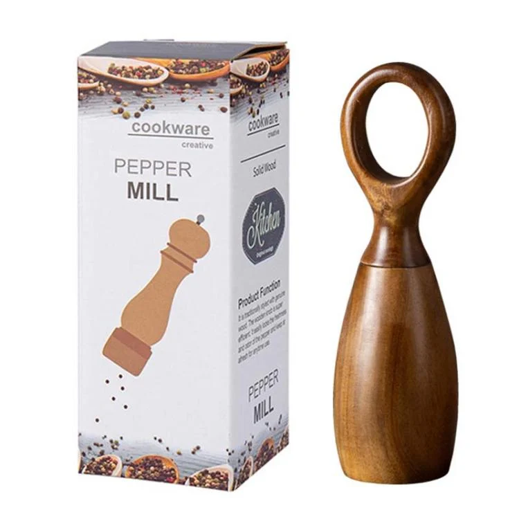 TBD0606156301_1.webp 7 Inch Manual Acacia Wood Ceramic Core Grinder Multi Purpose Grinder - Image 10
