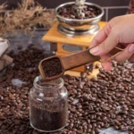 Solid Wood Square Coffee Spoon Measuring Seasoning Scoop Teaspoon - Image 2