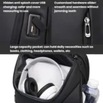 BANGE BG-2517 Men Business Pack Large Capacity Computer Travel Backpack - Image 11