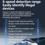 Hotel Camera Anti-Peeping Infrared Detector GPS Positioning Signal Detection Locator - Image 6