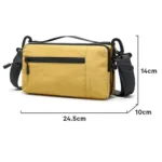BANGE BG-8089 Men Crossbody Bag Multifunctional Messenger Backpack - Image 3