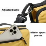 BANGE BG-8089 Men Crossbody Bag Multifunctional Messenger Backpack - Image 7