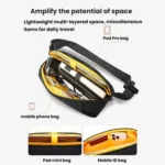 BANGE BG2825-1 Crossbody Bag Lightweight Large Capacity Storage Pack - Image 4