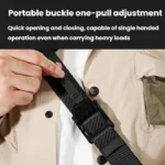 BANGE BG2825-1 Crossbody Bag Lightweight Large Capacity Storage Pack - Image 9