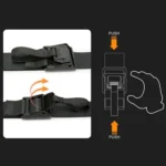 BANGE BG2825-1 Crossbody Bag Lightweight Large Capacity Storage Pack - Image 10