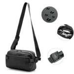 BANGE BG-7837 Men Commuter Durable Waist Bag Single Shoulder Crossbody Bag - Image 2