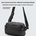 BANGE BG-7837 Men Commuter Durable Waist Bag Single Shoulder Crossbody Bag - Image 6