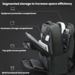 BANGE BG-7822 Large Capacity Multi Compartment Computer Backpack Student Schoolbag - Image 9