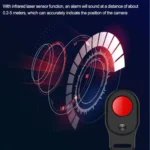 Hotel Anti-Sneak Camera Surveillance Camera Detector Infrared Detection+Laser Detection+Vibration Alarm - Image 4