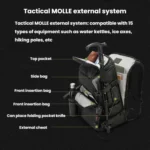 BANGE FW-230 Outdoor Adventure Backpack Multifunctional Hiking Cycling Bag - Image 6