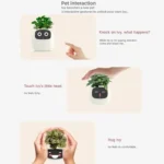 Smart Plant Pot With Multi-Sensors WiFi Plant Monitor With 2-Inch Screen Compatible With Mi/Tuya Home Ecosystem - Image 9