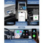 Carlinkit Original Car Wired To Wireless Carplay/Android Auto Internet Box - Image 10