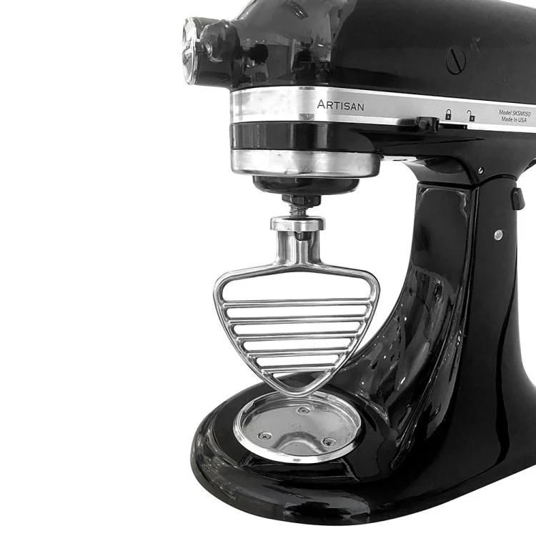 TBD06061658_B1.webp Stainless Steel Pastry Beater Attachment For KitchenAid 4.5 & 5 QT Tilt-Head Stand Mixer - Image 2