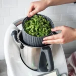 For Thermomix TM5/TM6 Salad Spinner & Storage Basket Rotating Vegetable Dryer - Image 2