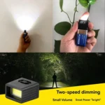Mini Outdoor Bright Flashlight LED Key Light - Image 5