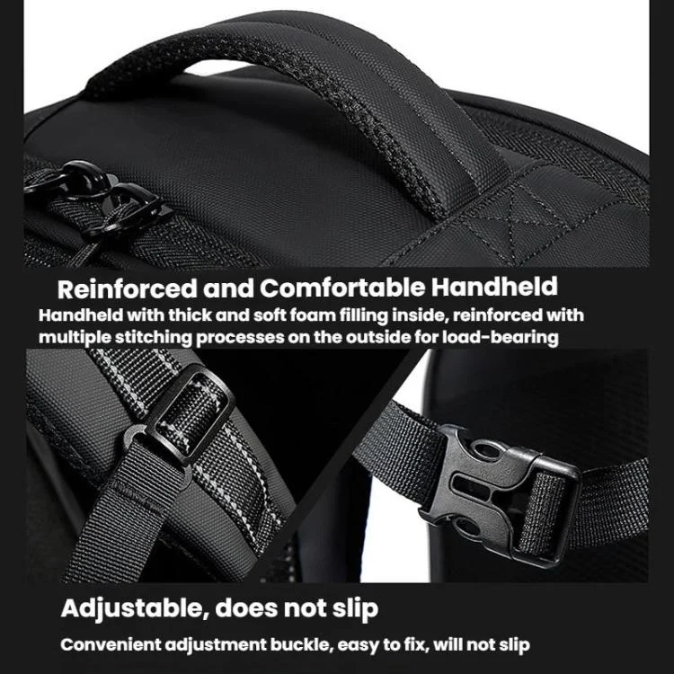 TBD06061702_B11.webp BANGE BG-7875 Large Capacity Shoulder Bag Business Travel Multifunctional Computer Backpack - Image 12