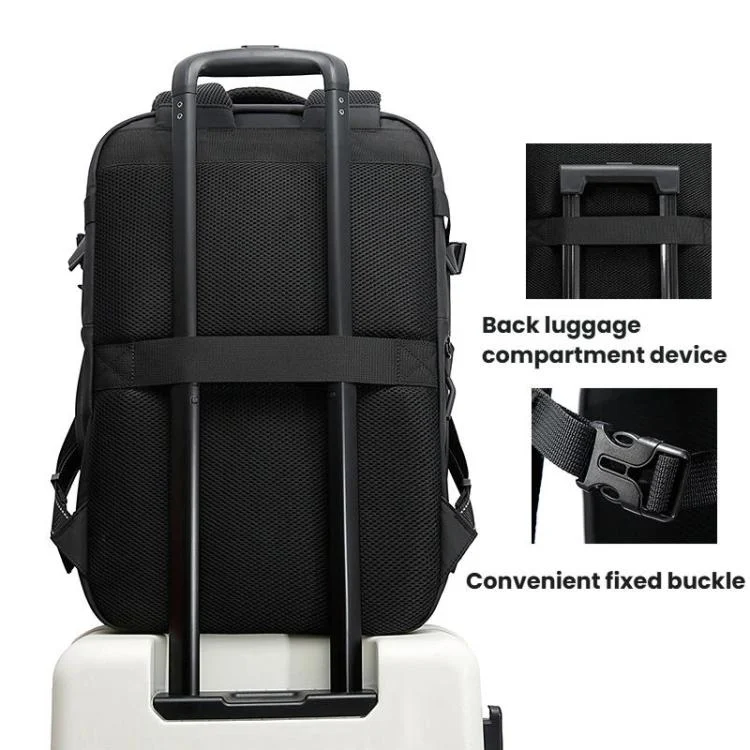 TBD06061702_B4.webp BANGE BG-7875 Large Capacity Shoulder Bag Business Travel Multifunctional Computer Backpack - Image 5