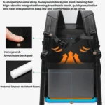 BANGE BG-7875 Large Capacity Shoulder Bag Business Travel Multifunctional Computer Backpack - Image 7