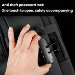 BANGE BG-7875 Large Capacity Shoulder Bag Business Travel Multifunctional Computer Backpack - Image 10