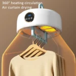 600W Smart Touch Control Foldable Clothes Dryer Portable Laundry Dry Machine with LED Display, Adjustable Temperature & Timer - Image 4