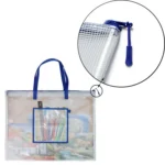 PVC File Storage Painting Bag Beach Bag - Image 3