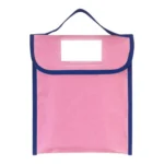 Handheld Book Bag Tutorial Bag With Transparent Pocket For Name Tags