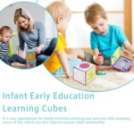 Card Insertable Soft Dice Educational Training Throwing Toy For Children Early Education Enlightenment - Image 6