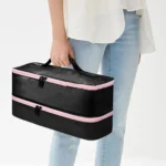 Double Layer Beauty Tool Storage Bag Can Store Hair Dryers Curling Irons Straighteners - Image 2