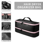Double Layer Beauty Tool Storage Bag Can Store Hair Dryers Curling Irons Straighteners - Image 3